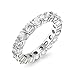 NYC Sterling 3.00mm Round Cubic Zirconia Luxury Eternity Band (7)