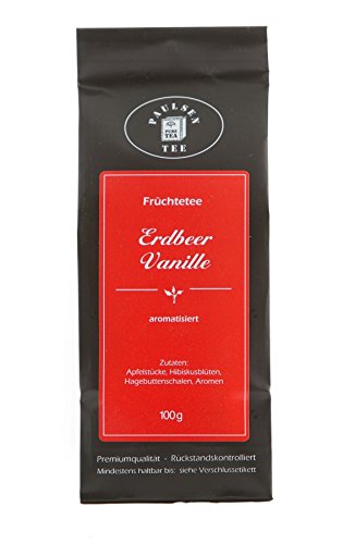 Paulsen Früchtetee Erdbeer Vanille 100g (39,90 Euro / kg)