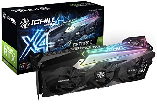Psu Rtx3090 750w Inno3D RTX3090 ICHILL X4 24GB GDDR6X GPU With