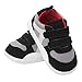 Kuner Baby Boys and Girls Cotton Rubber Sloe Outdoor Sneaker First Walkers Shoes (13.5cm(12-18months), Black)