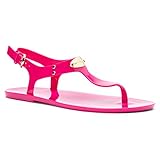 MICHAEL Michael Kors Women's MK Plate Jelly Sandal Sandals