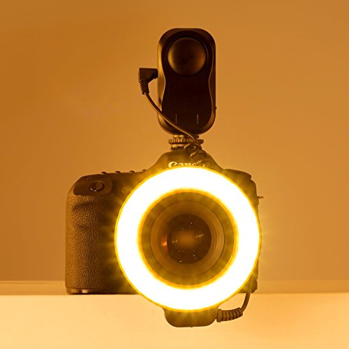 Bestlight 48 LED Macro Ring Light With 6 Adaptors Rings for Canon