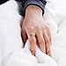 Sllaiss 925 Sterling Silver Horizontal Double Triple Lines Open Rings Minimalist Simple Band for Women Adjustable Open Toe Ring Knuckle Rings Size 5-9