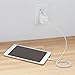AmazonBasics Lightning to USB A Cable - MFi Certified iPhone Charger - White, 3-Foot, 2-Pack