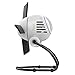 Vornado Zippi Small Personal Fan, Foldable Cooling for Desk, 2 Speed Settings, Soft Nylon Blades, Directable Airflow, Perfect Fan for Office and Bedroom, Multiple Color Options, Ice White