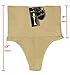 ShaperQueen102B Thong - Womens Best Tummy Control Cincher High-Waist Shapewear Trainer Body Shaper Girdle Faja Sexy Underwear (L, Nude)