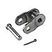 Jeremywell 50 SS Stainless Steel Roller Chain Offset Link (10PCS)