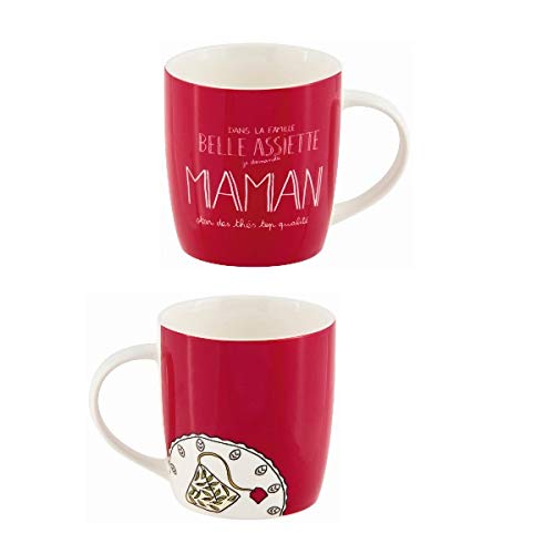 Derrière la Porte Leman Mug with Box"Belle Plate" (French Language)