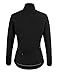 baleaf Women's Cycling Jacket Windproof Thermal Winter Running Cold Weather Gear Waterproof Softshell Warm Black Size L