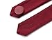 MUXXN Women's Elegant 3/4 Sleeve Slim Office Pencil Dress(M,Burgundy)