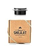Natural Shilajit Resin (60 Servings) - Top Quality Source of Organic, Plant-Based Nutrients for Energy, Focus and Vitality.