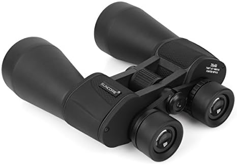 Fiturbo 20x60 Binoculars Waterproof Fogproof Shockproof Bak4 Prism Fully Multi Coated with Tripod Adapter, Wide Angle HD Powered Magnification, Outdoor Travel Camping Hunting Hiking Sporting