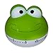BINGONE Assorted Colors Cute Kitchen Timer Mini 55 Mins Animal Timer Countdown Frog (Green)