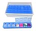 XL Monthly 31 Day Pill Organizer with Individual Weekly Organizers and Two Pill Box Storage Trays (AM/PM) BPA Free Unconditional Guarantee
