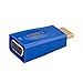 HDMI to VGA Adapter CableCreation Gold Plated HDMI HDTV to VGA With Audio Converter Male to Female Support 1080P Blue & Black