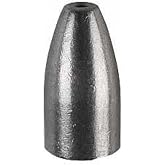 Bullet Weight BWP12B Worm Weight Black