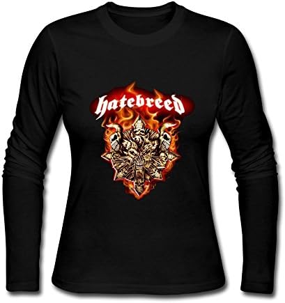 HUIMIN Women's Hatebreed Long Sleeve T-shirt M
