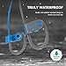 Bluetooth Headphones, Letsfit Wireless Headphones, IPX7 Waterproof Sports Earphones Gym Running, HD Stereo Headset w/Mic, 8 Hours Battery Noise Cancelling Bluetooth Earbuds
