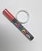 Posca Queen bee red color marking pen non-toxic pc5m & push in queen cage
