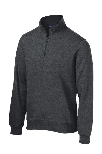 Sport-Tek 1/4-Zip Sweatshirt>XL Graphite Heather ST253