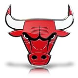 NBA Chicago Bulls Aluminum Color Auto Emblem