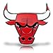 NBA Chicago Bulls Aluminum Color Auto Emblem