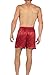 TexereSilk Men's 100% Silk Boxer Shorts - Luxury Underwear (Executive Lounge, Castle Red, X-Large) Popular Birthday Gifts for Father Brother Husband MS6103-CRD-XL