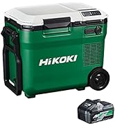 HiKOKI(ハイコーキ) 14.4/18V コードレス 冷温庫 ミニ 冷蔵庫 車載冷蔵庫 3電源対応 コンプレッサ式 -18℃~60℃ 17段階温度設定 冷蔵冷凍・冷蔵保温同時設定可能 18L...