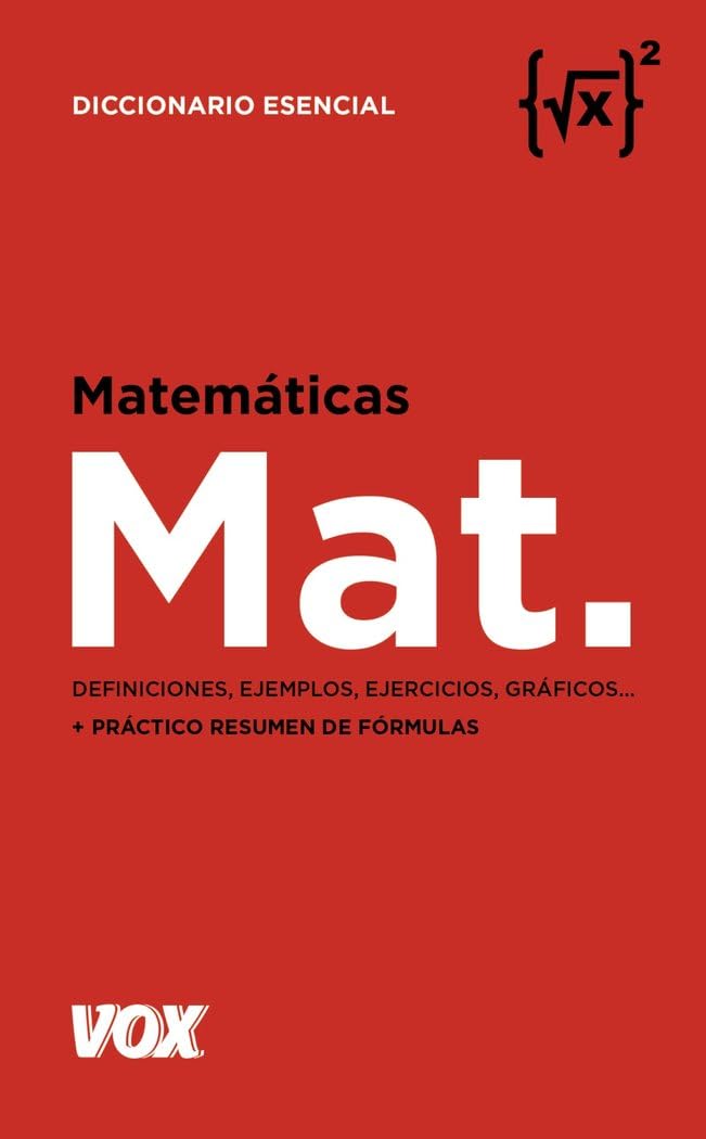 Matemáticas (VOX - Diccionarios Temáticos Vox - Colecci&oacute;n Vox 10)