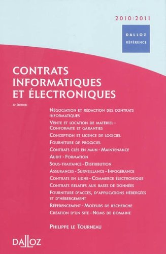 Contrats informatiques et électroniques