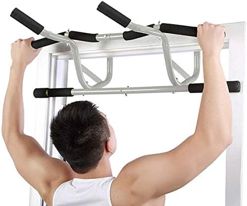 ZGYQGOO Workout Strength Training Wall Mount with Soft Grip/Upper Body Trainer Without Screws for Use On The Door Or On The Floor for Fitness and Muscle Building