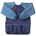 Kids Art Smocks Pack of 2 - Children Artist Painting Aprons Waterproof and Long Sleeve with 3 Roomy Pockets for Boys and Girls Age 2-6 Years Old