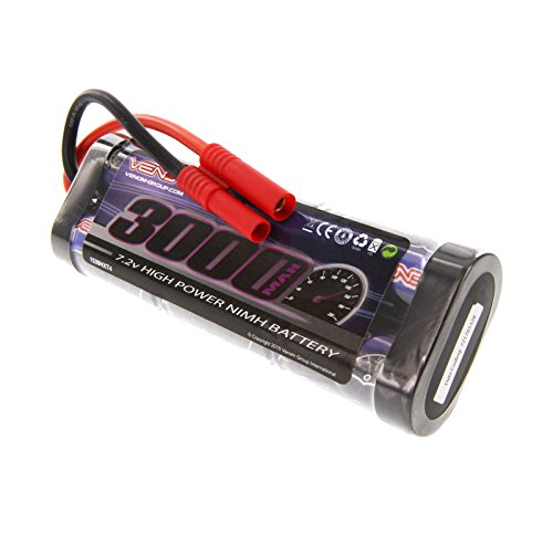 Venom 7.2v 3000mAh 6-Cell NiMH Battery with HXT 4.0mm Plug
