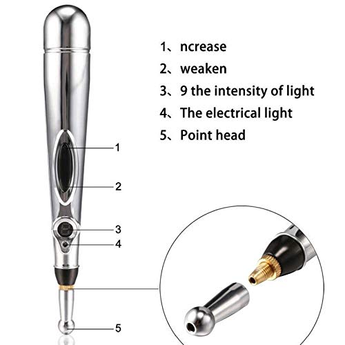 Electronic Acupuncture Pen Electric Meridian Body Massager Pain Relief Therapy - Thumbnail 3