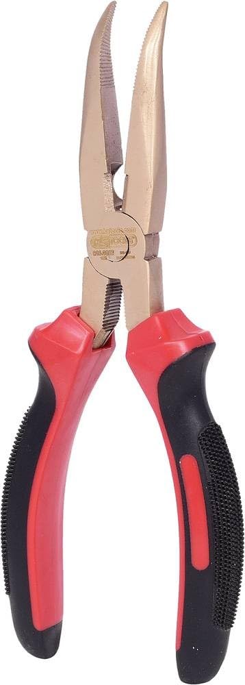 KS TOOLS 962.0612 BERYLLIUM + Telephone pliers angled 180 mm