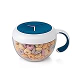 OXO Tot Flippy Snack Cup with Travel Lid - Navy