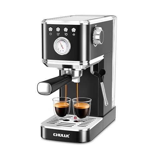 CHULUX Slim Espresso Machine Milk Frother