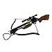 Manticore 150lbs Wood Crossbow with Scope, Extra Arrows and Rope Cocking Device