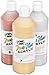 Sax True Flow Heavy Body Acrylic Paints, 1 Pint, Assorted Metallic Colors, Set of 3,402433