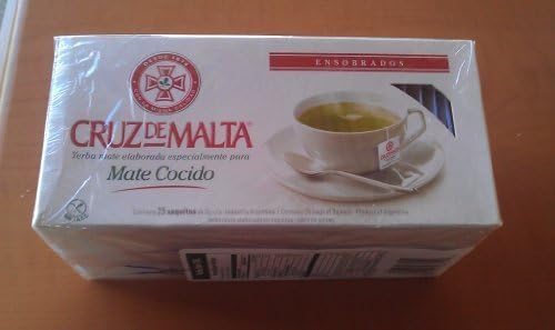 Cruz de Malta Yerba Mate 25 Tea Bags by Cruz de Malta