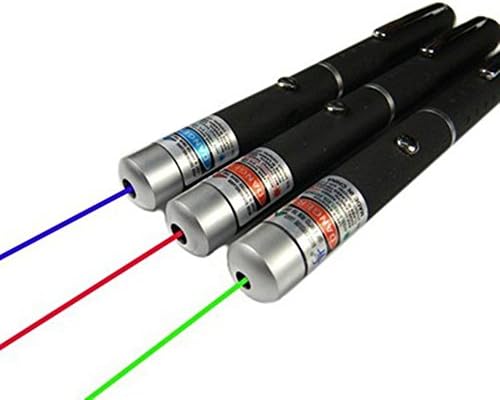 Powerful green laser beam pointer pen 532nm (5mw) (red)