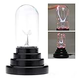 Crystallove USB Powered Magic LED Plasma Ball Butterfly Decorative Light Desktop Sphere Lamp