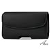 AGOZ Premium Leather Pouch Case for LG K10, LG Premier LTE L61AL L62VL, Premier PRO L413DL, Holster with Belt Clip & Belt Loops (Fits with Slim Cover)