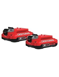 CRAFTSMAN CMCB202-2 20 V Max 2.0 batería de iones de litio (2 PK)