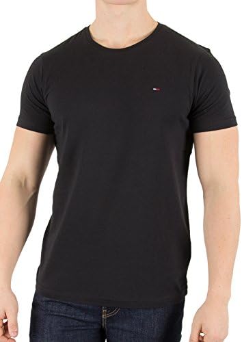 HILFIGER DENIM T-shirt col rond Tommy Hilfiger Original noir pour homme - Noir, L
