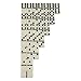Dominoes Set, Kictero Set of 28 Double Six Dominos Game Tiles with Spinner, Building Blocks Racing Games