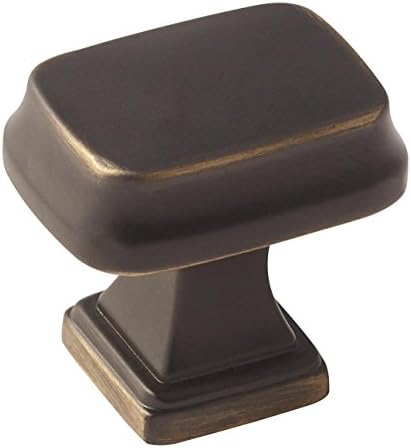 Amerock 1853610 Revitalize 1-1/4 in (32 mm) Length Venetian Bronze Cabinet Knob