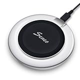 Seneo Wireless Charger QI Wireless Charging Pad for Samsung Galaxy and All QI-Enabled Devices