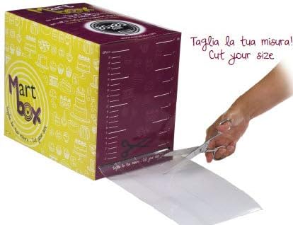 Martellato plástico Caja de Mart, Claro, 48 x 48 mm: Amazon.es: Hogar