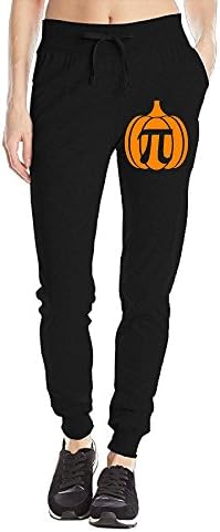 JONG CHA Pumpkin Women's Pants Drawstring Closure Shut Jogger Yoga Sweatpants With Side Pockets